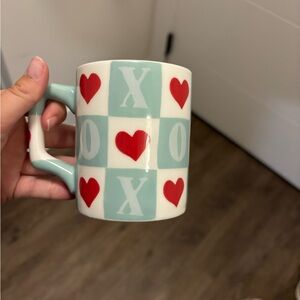 LAST CHANCE Vaiselle Anthropologie XOXO Heart Mug